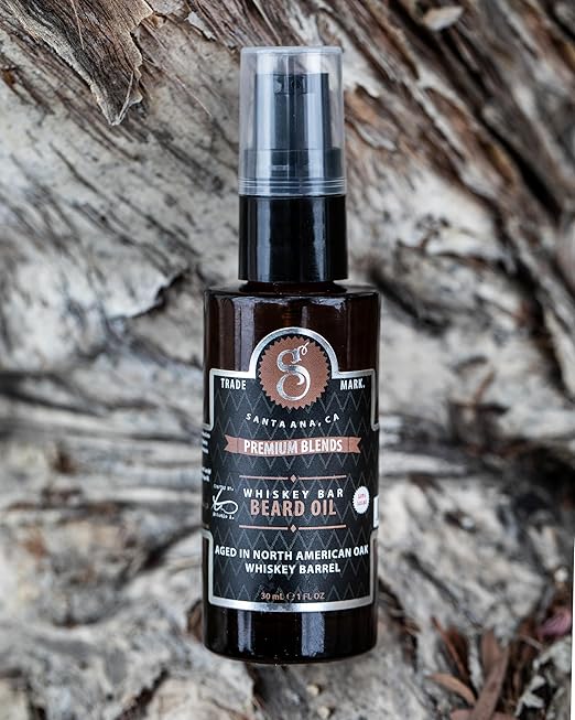 Suavecito Premium Blends Beard Oil - Leave-In Beard Conditioner For Softening Hair, Hydrating Skin, Eliminating Beard Dandruff, Healthy Beard Growth - 1 oz