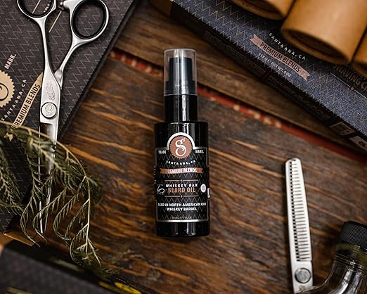 Suavecito Premium Blends Beard Oil - Leave-In Beard Conditioner For Softening Hair, Hydrating Skin, Eliminating Beard Dandruff, Healthy Beard Growth - 1 oz