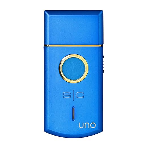 StyleCraft Uno Cordless Foil Shaver, Mini Travel Size, Portable, Gold Titanium Premium Head