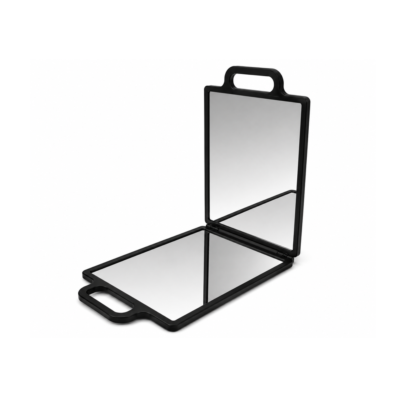 AR Large Folding Mirror with Double Handle - Rectangular Salon Barber Mirror