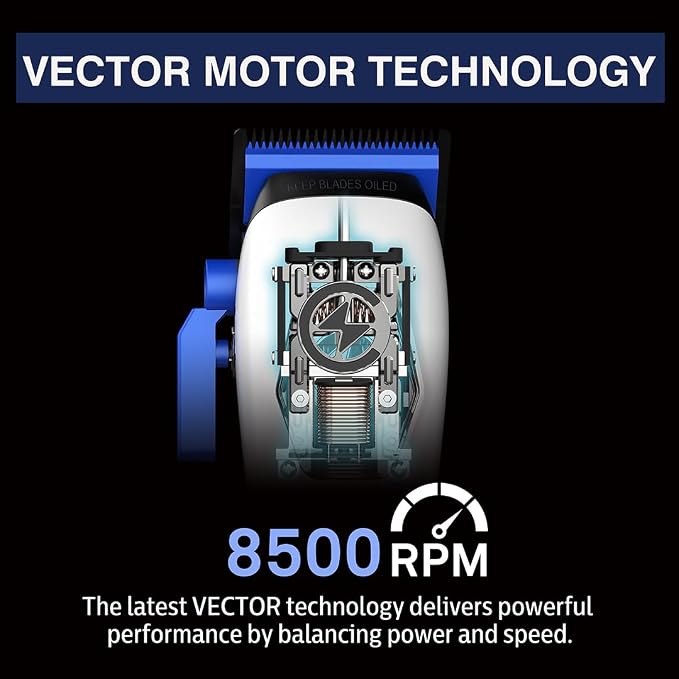 Caliber Disruptor ZR Vector Motor Professional Cordless Clipper
