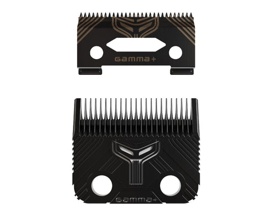 Gamma Echo Blade T1000-Echo Fixed Fade Blade and Shallow 2.0 Clipper Blade Set
