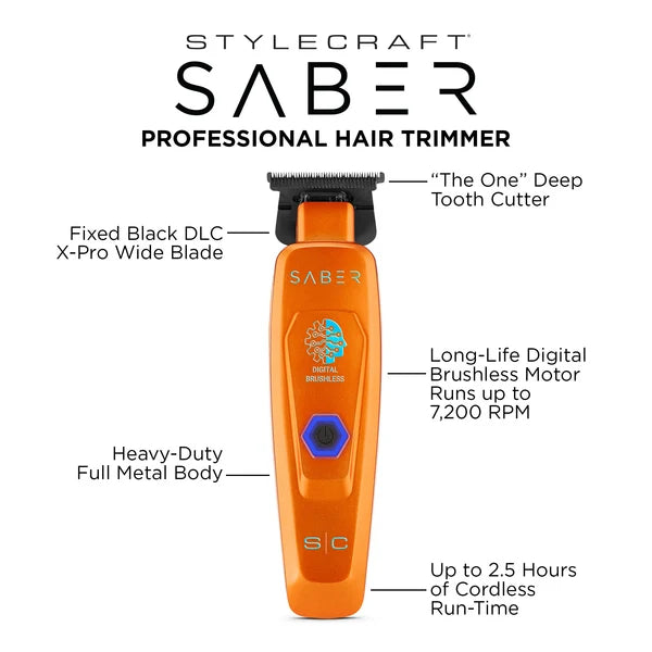 StyleCraft Saber Trimmer Orange