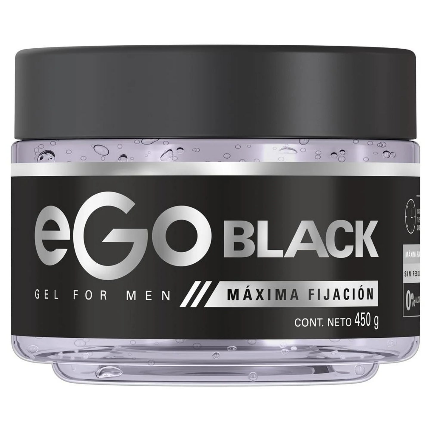 Hair GEL For MEN eGo Black (450ml) / Male Fragrance Extra STRONG