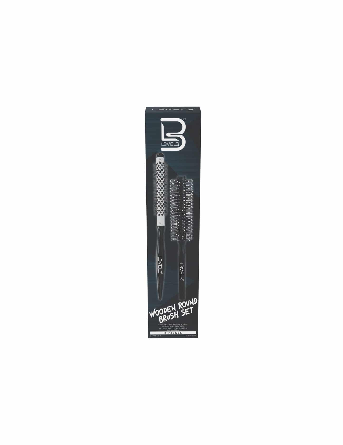 L3 Level 3 Round Brush Set - 2 Pc