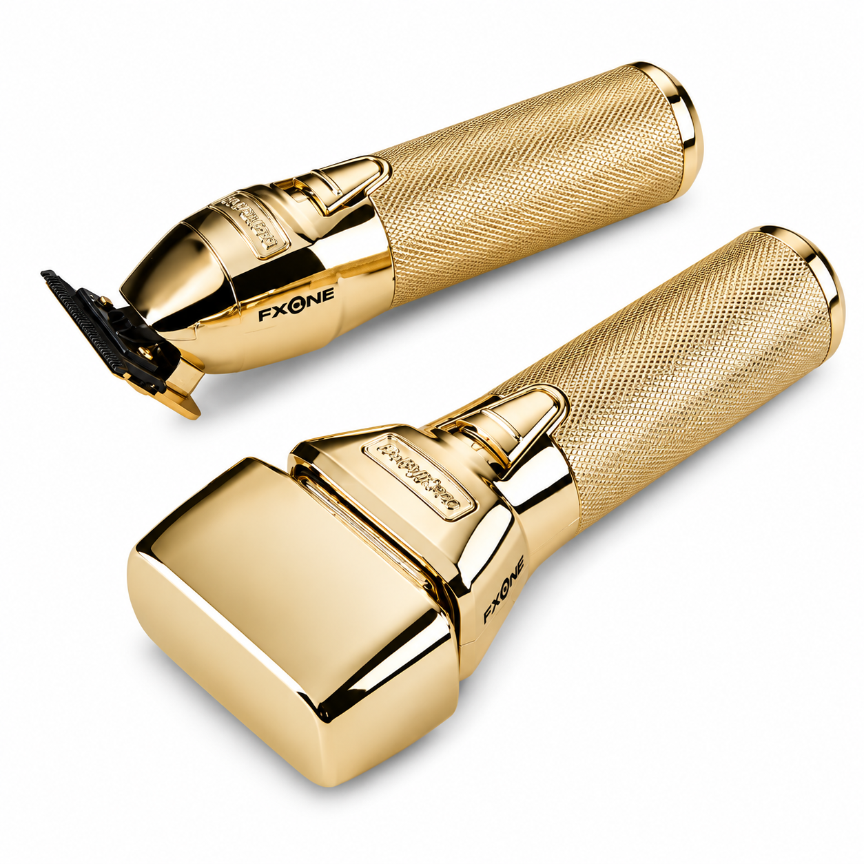 BaBylissPRO FXONE GoldFX Trimmer FX799G & Shaver FX79FSG Bundle + Dual Battery Charger