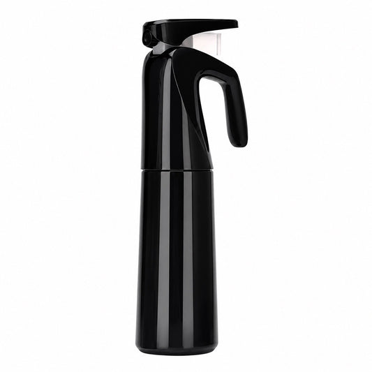 Continuous Spray Bottle for hair - 10 Oz Ultra Fine Mist Sprayer | Water Spray Bottle For Hair Mister Spray Bottle | Hair Spray Bottles For Hairstyling, Cleaning, Salons (Black)