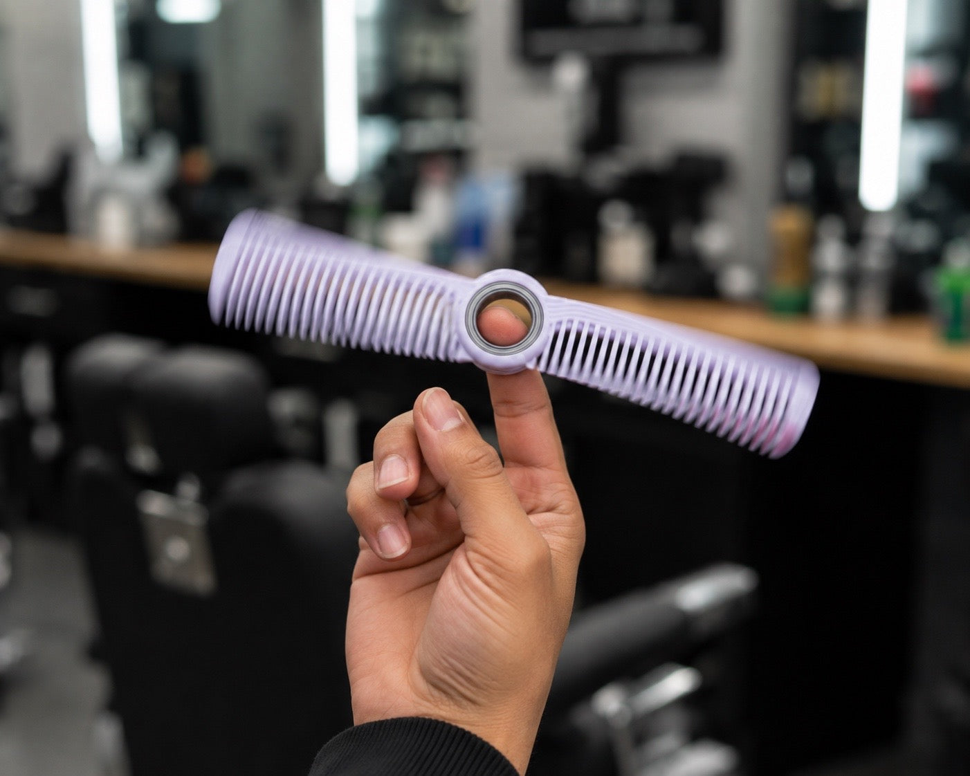 Spinner Comb (light purple)