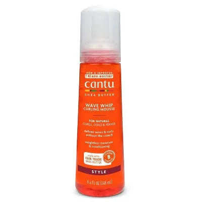 Cantu Natural Hair Wave Whip Curling Mousse,8.4 oz