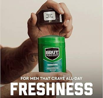 Brut Men's Signature Antiperspirant Deodorant Stick