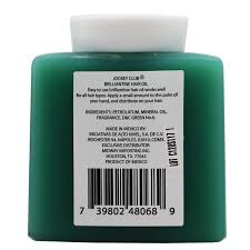Jockey Club Solid Brilliantine Hair Styling Oil 4 Fl Oz Nourishing Shine