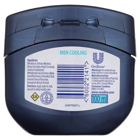 Men Vaseline cooling 100 ml