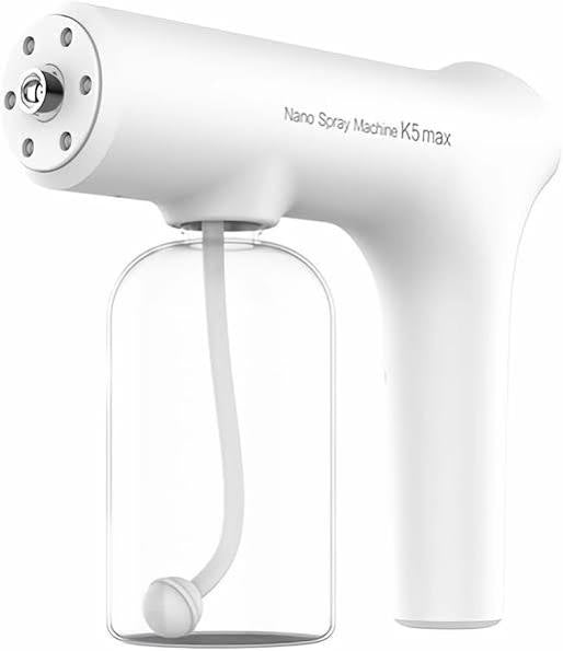 Nano Spray Machine Handheld Humidifiers, Atomizer Sprayer, Rechargeable ULV Nano Sprayer with Blue Light, Electrostatic ULV Atomizer, Portable Electrostatic Sprayer