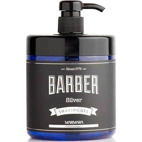 Marmara Barber Silver Shaving Gel – Professional Barber Shave Gel