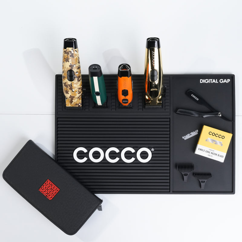 Cocco Magnetic Barber Arsenal Mat & Station Organizer (18" x 12")