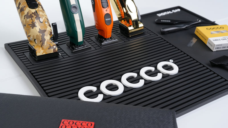 Cocco Magnetic Barber Arsenal Mat & Station Organizer (18" x 12")