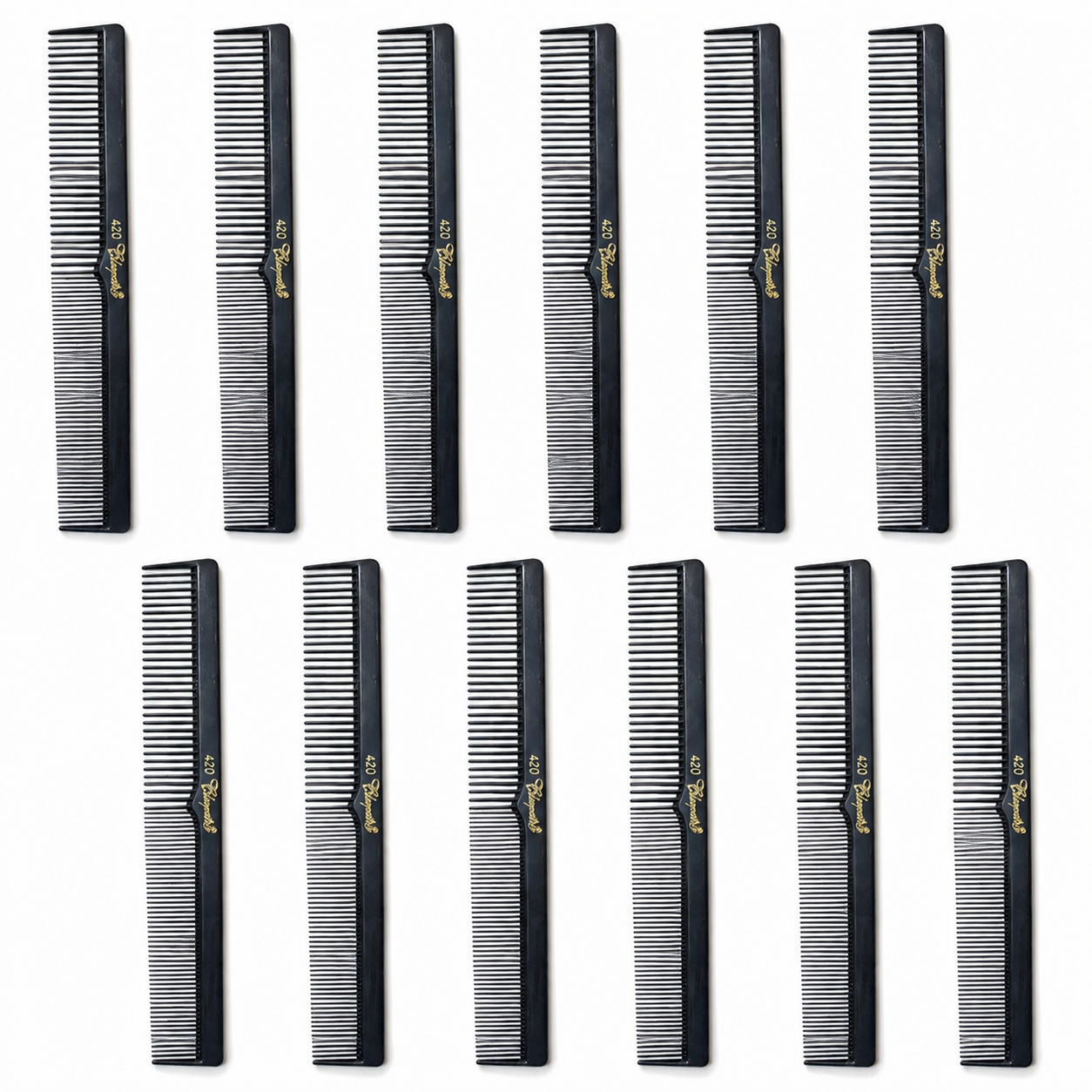 Cleopatra 7" Finger Wave Combs #420 12ct