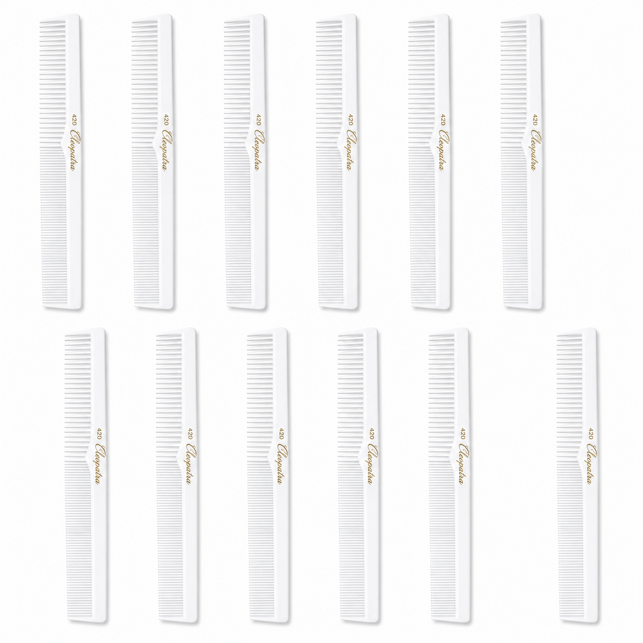 Cleopatra 7" Finger Wave Combs #420 12ct