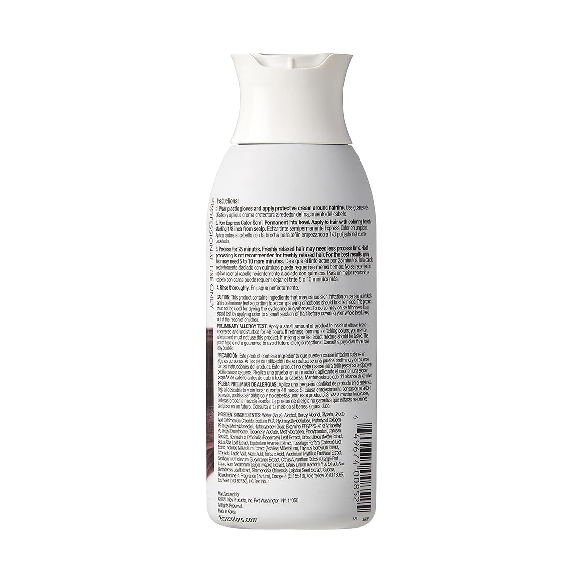 KISS Express Semi-Permanent Hair Dye (103.5ml/3.5oz)