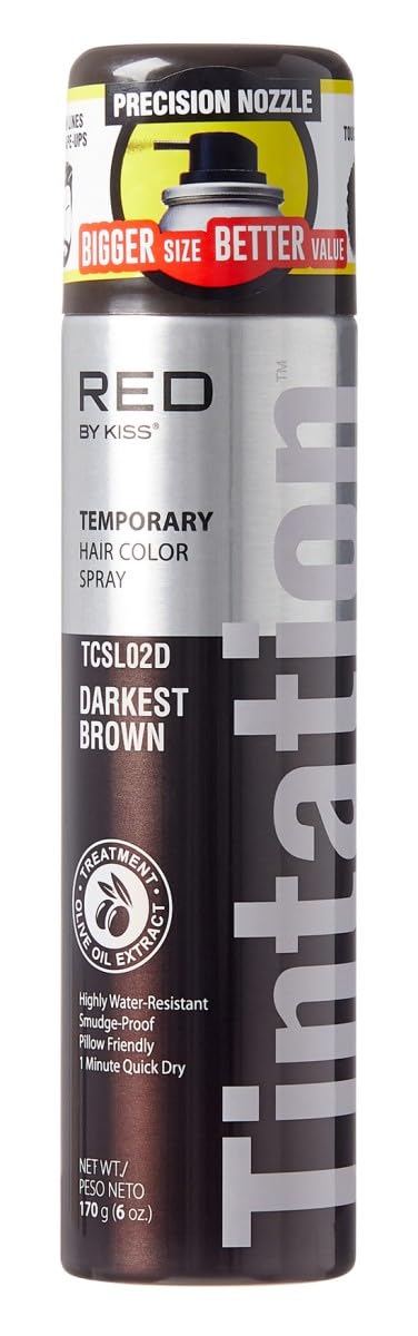 Kiss Tintation Temporary Hair Color Spray