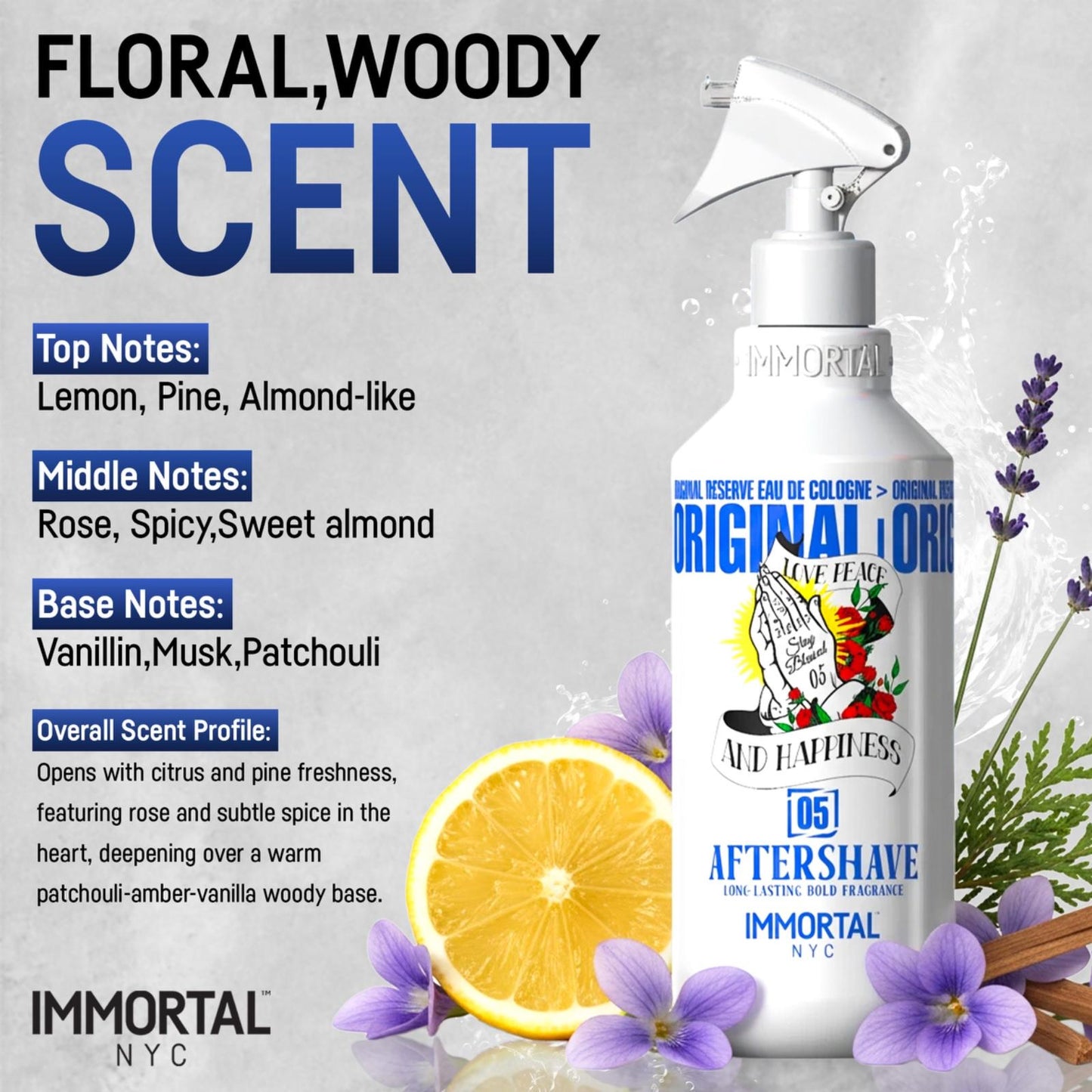 Immortal NYC Aftershave Spray