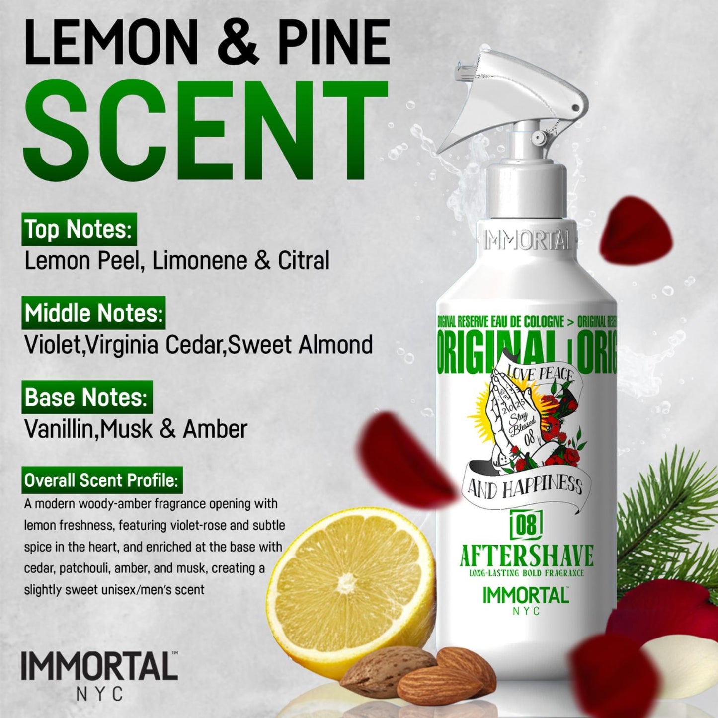 Immortal NYC Aftershave Spray