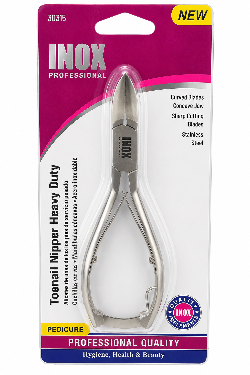 INOX Professional Heavy Duty Toenail Nipper #30315