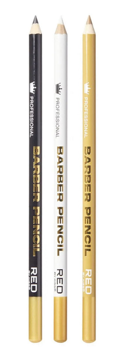RED by Kiss Professional Barber Pencil – 3 Color Set