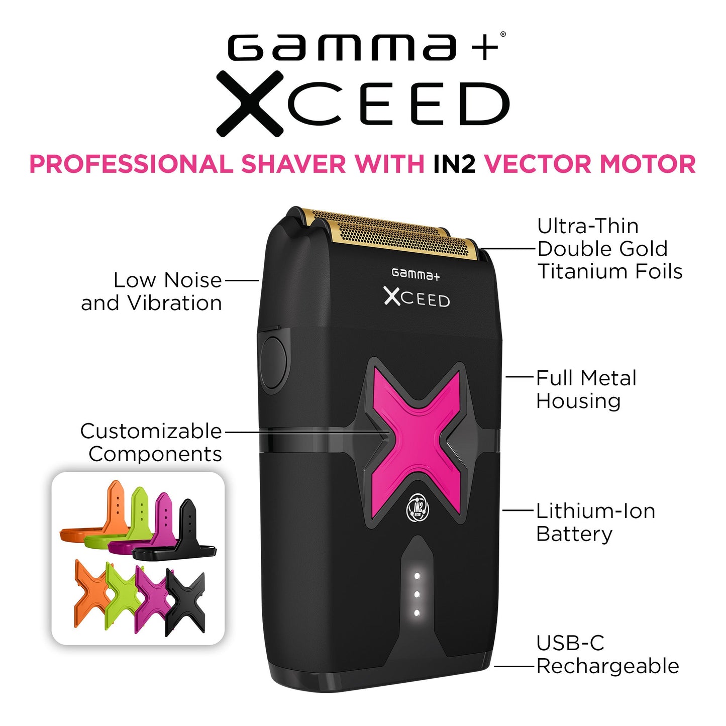 Gamma XCEED PROFESSIONAL FOIL SHAVER