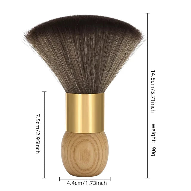 Short Hair Brush Barber Neck Face Duster
