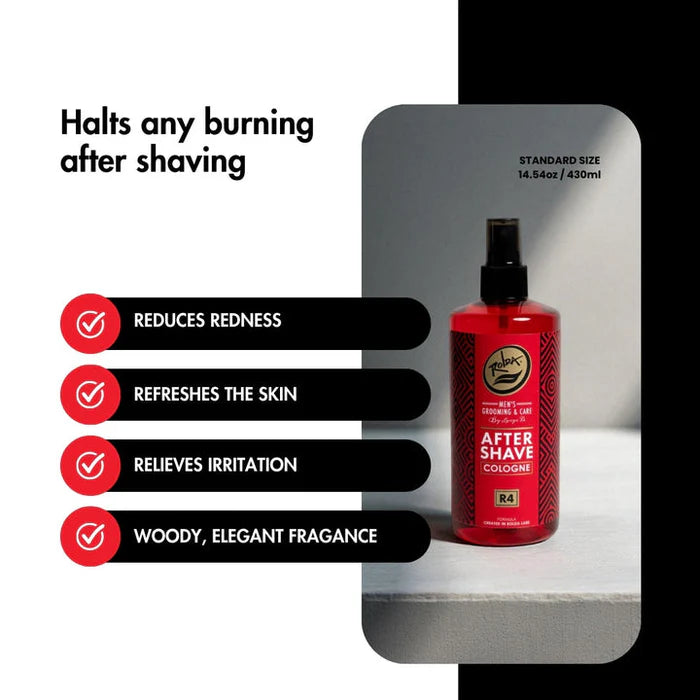 Rolda R Collection After Shave Cologne Tonic for Men – Refreshing Post-Shave Treatment