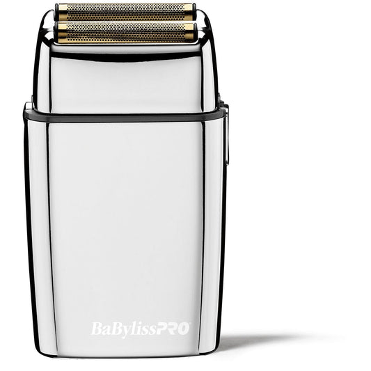 BaBylissPRO® FOILFX02™ Cord/Cordless Metal Double-Foil Shaver (Silver)