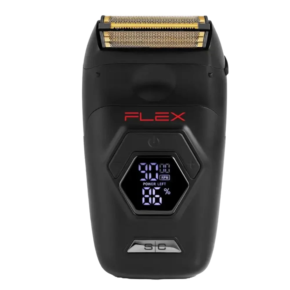 StyleCraft Flex Electric Foil Shaver w/ Super Torque Motor & Gold Titanium Foil Head