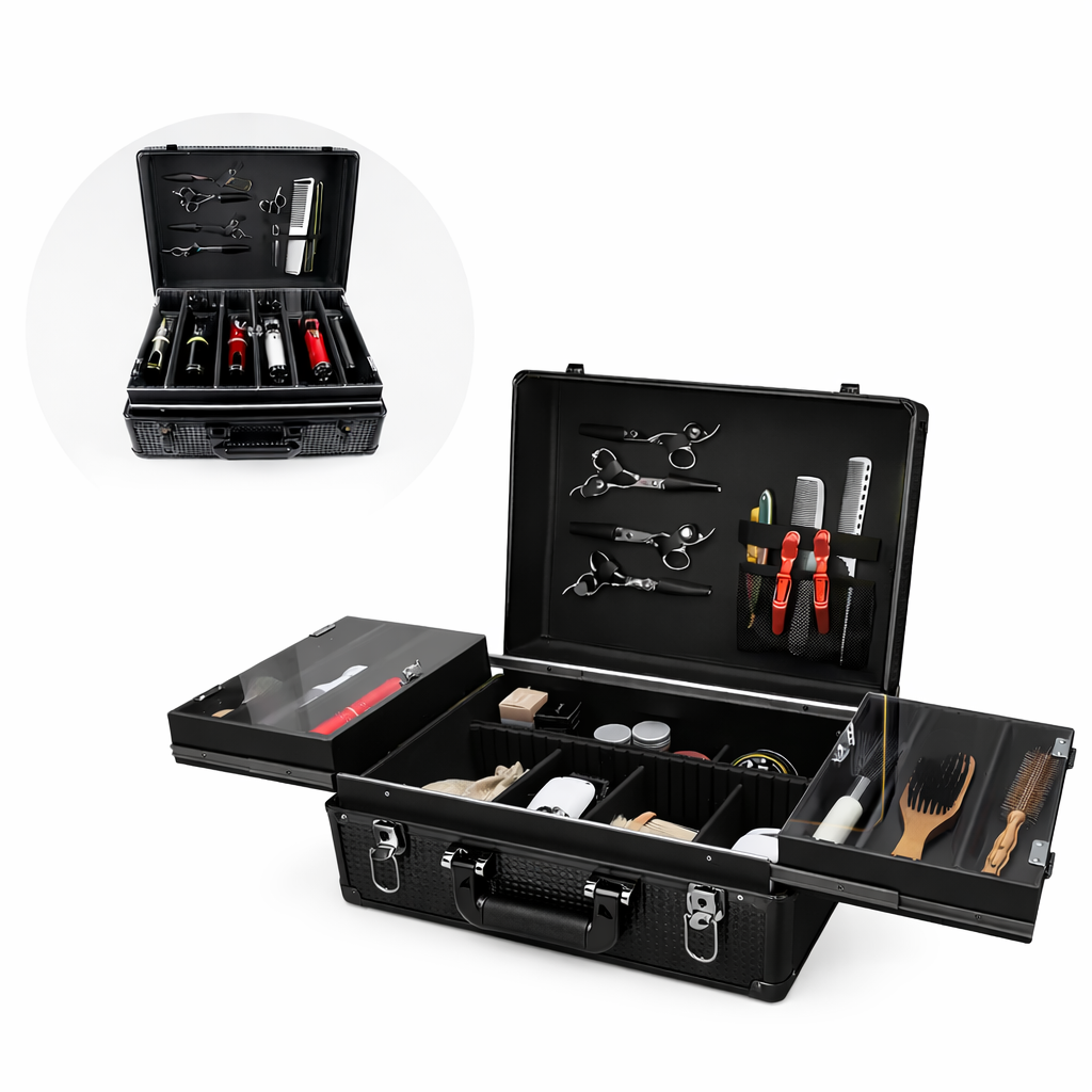 Professional Barber Briefcase (Black)