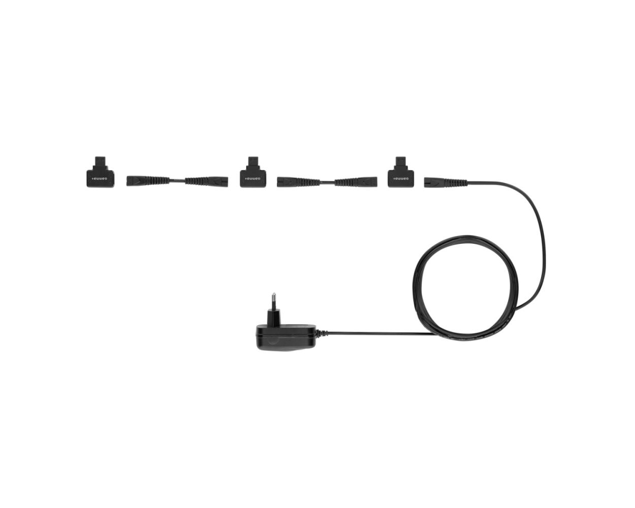 Connect 3 – Barberhood Charging System, 2 Expansion Cords, Adapter