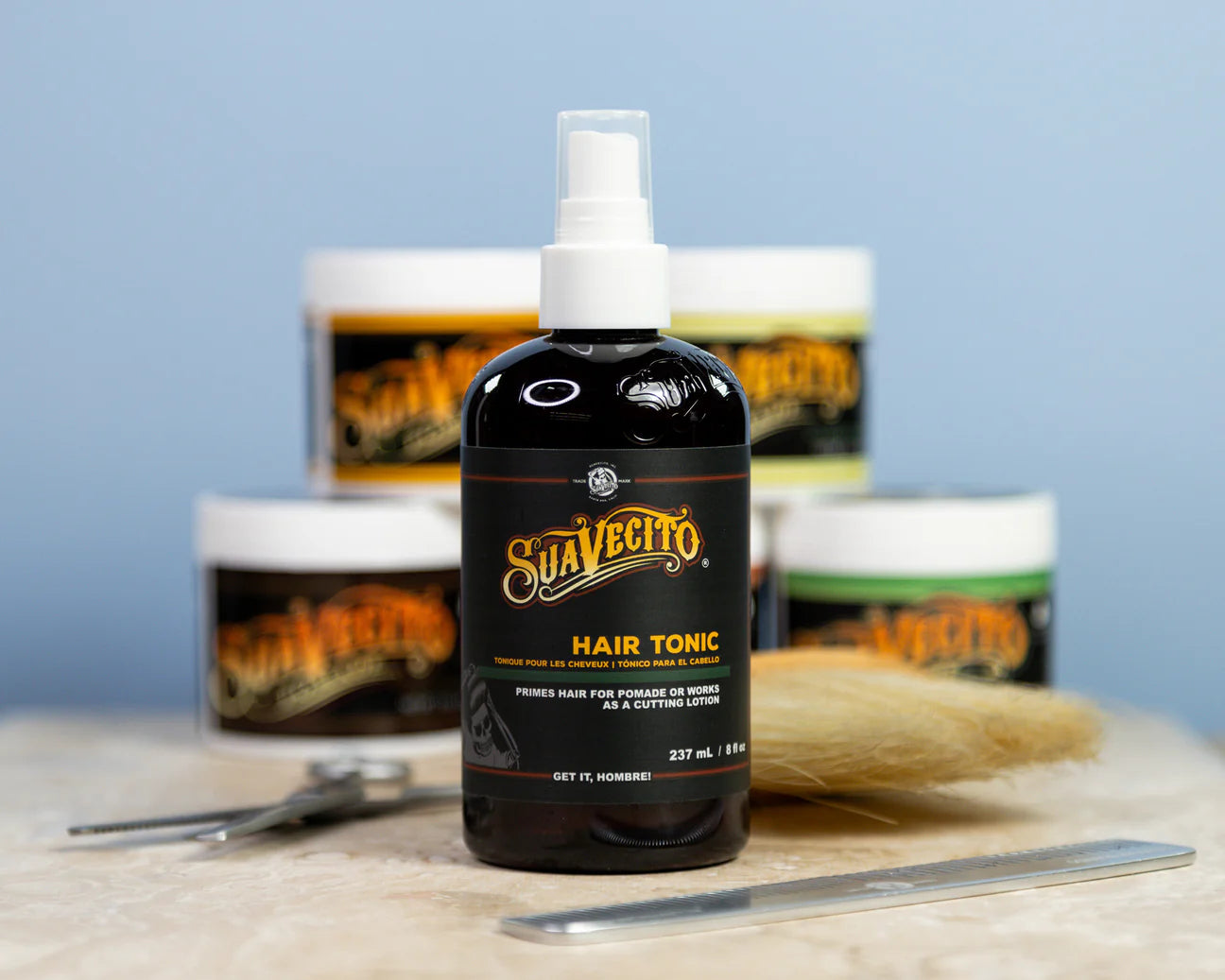 Suavecito Hair Tonic for Men – Prep, Restyle & Refresh