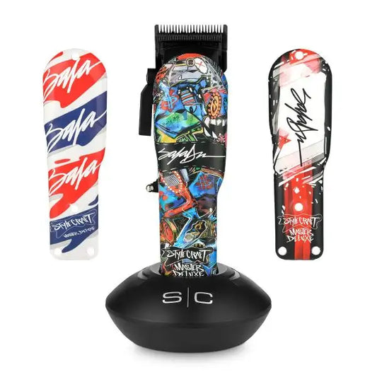 S|C PRO x King Saladeen Rebel Clipper - Professional Cordless Hair Clipper with Super-Torque Motor