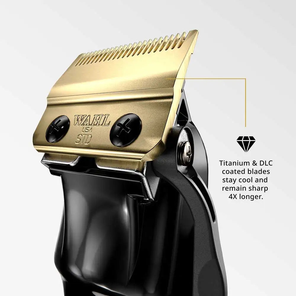 Wahl Professional 5 Star Series Cord/Cordless Magic Clip - Full Size Hair Clipper with Precision Blades, Lithium Ion Battery, and 100+ Minute Run Time for Professional Barbers & Stylists