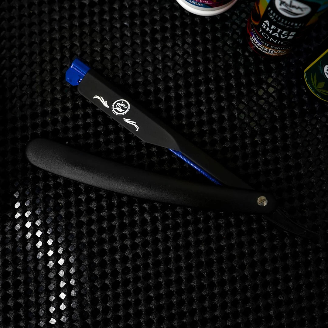 Rolda - Matte Barber Straight Razor Blade Holder | Dual Fold, Lightweight