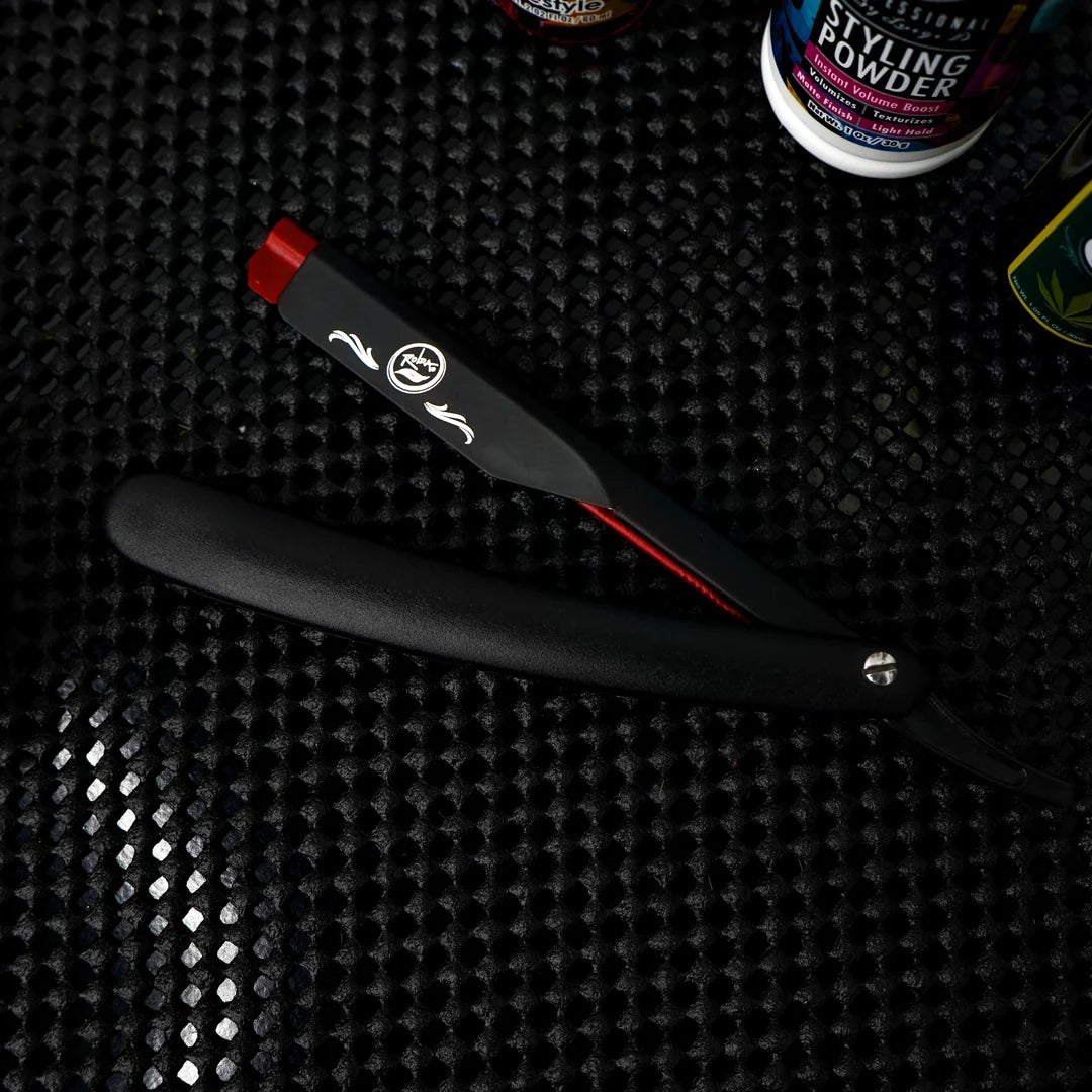 Rolda - Matte Barber Straight Razor Blade Holder | Dual Fold, Lightweight