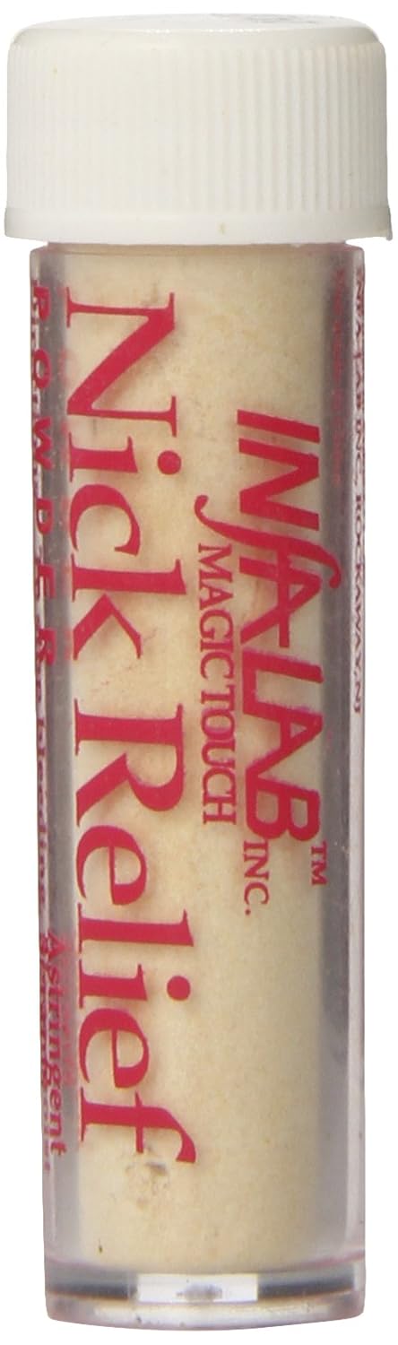 Nick Relief Styptic Powder, 3 Count