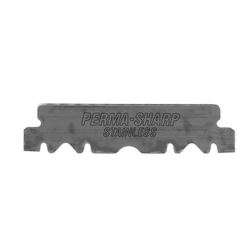 100 Perma-Sharp Straight Edge Razor Blades