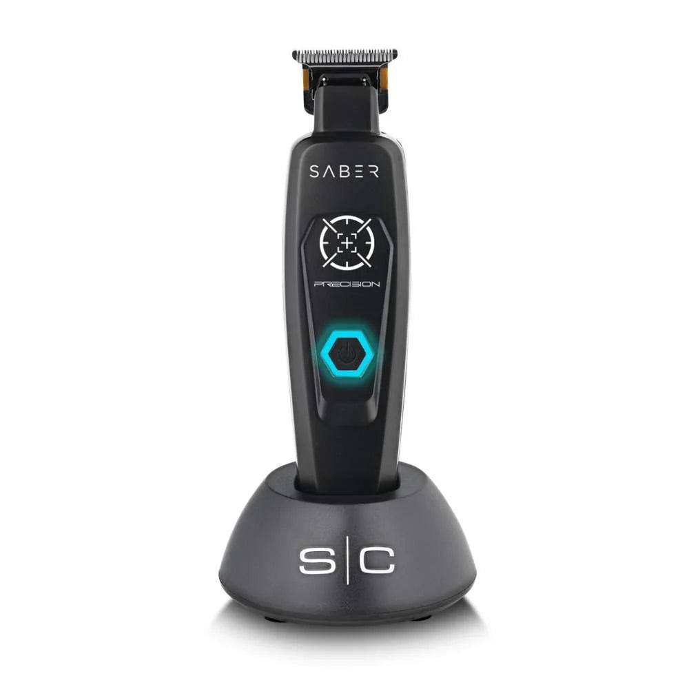 SC Saber Trimmer - Professional Cordless Hair Trimmer with Full Metal Body and Digital Brushless Motor