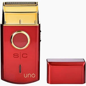 SC/Gamma+ Uno Mini-Sized Travel Cordless Mens Single Foil Shaver, Micro-USB Rechargeable for Shorter Facial Stubble