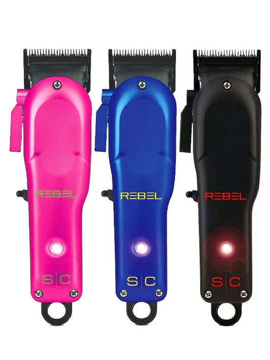 Rebel Clipper - Professional Cordless Modular Hair Clipper with Super-Torque Motor