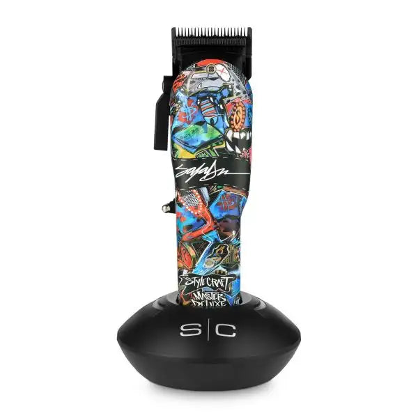S|C PRO x King Saladeen Rebel Clipper - Professional Cordless Hair Clipper with Super-Torque Motor