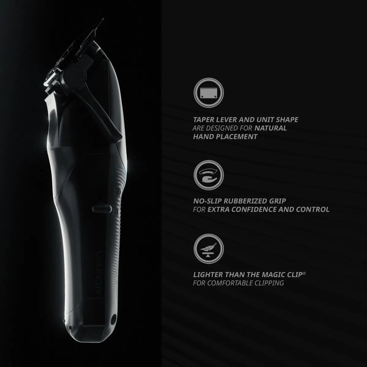 Wahl Professional 5 Star Vapor Clipper Corded and Cordless Operation F32 Adjustable Balding Blade Adaptable Speed
